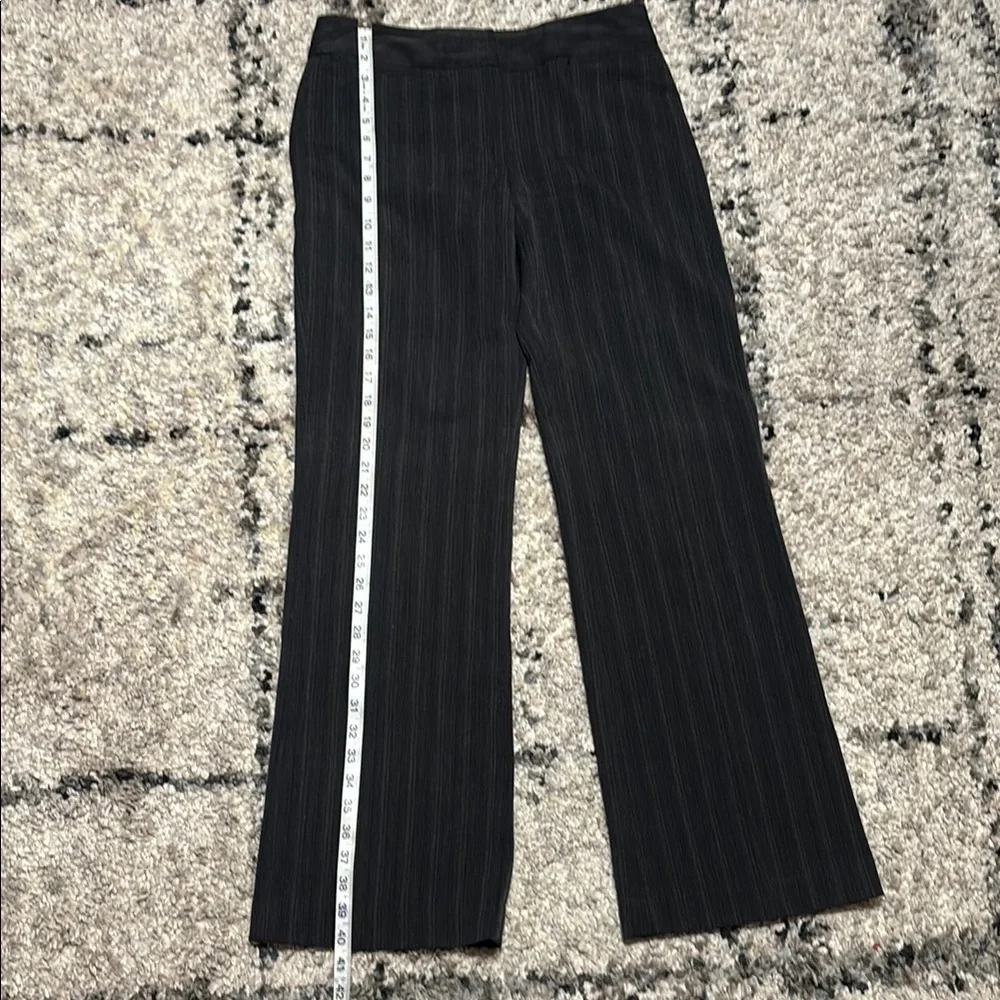 Rafaella Charcoal Pinstripe Trousers - Picture 7 of 9